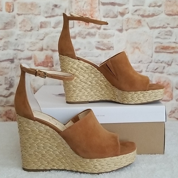 New Jessica Simpson Suella Leather Sandals - Picture 3 of 13